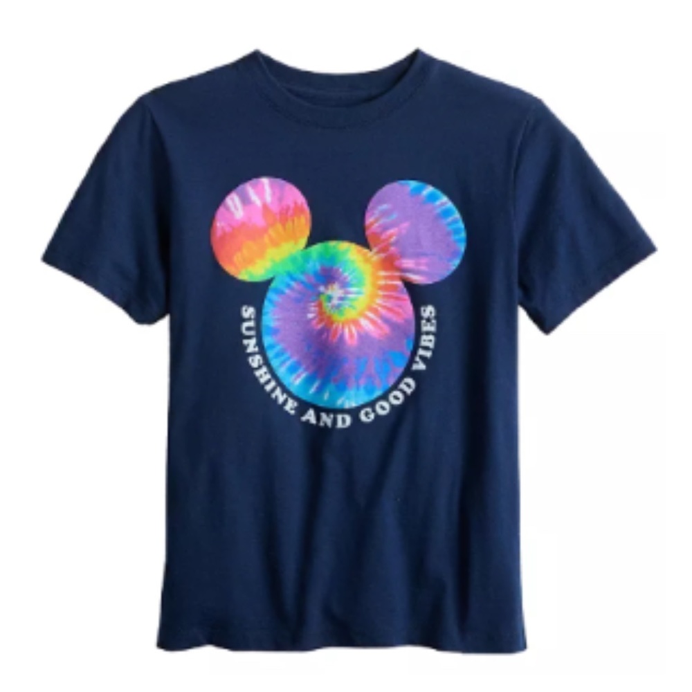 Disney's Mickey Mouse Boys Tye DyeTee 2 Sizes Small and 2T